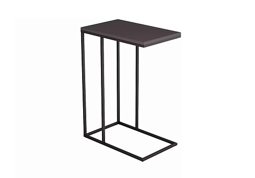 Стол придиванный Агами черный / графит