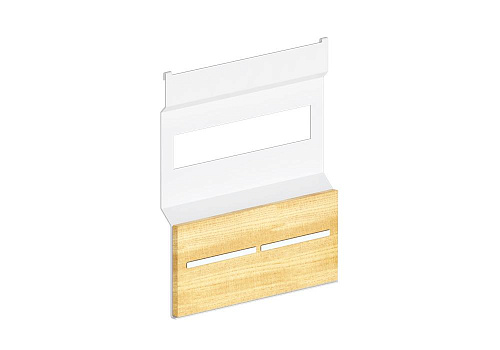 Держатель для ножей с 2-мя магнитами белый бархат матовый