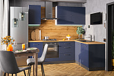Модульная кухня Монора черничная нота
