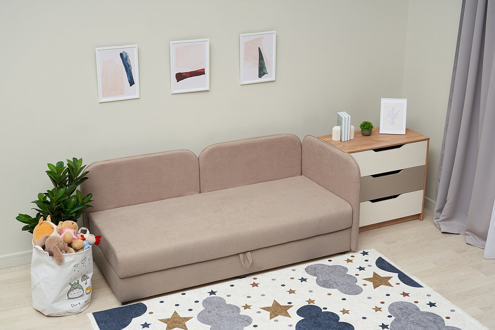 Тахта Архе шенилл бежевый