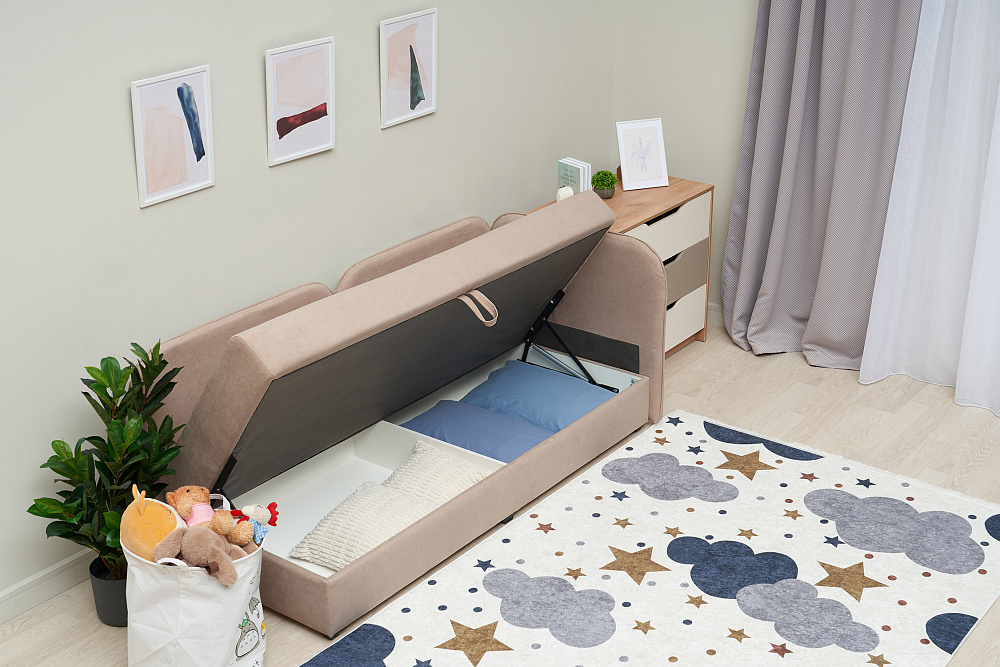 Тахта Архе шенилл бежевый