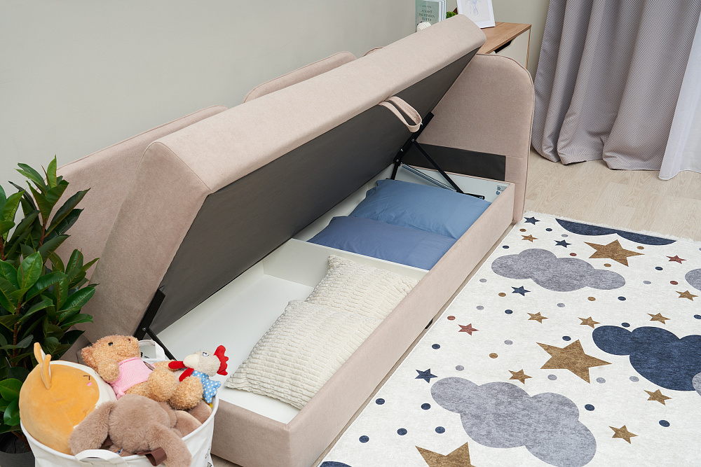 Тахта Архе шенилл бежевый