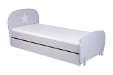 Кровать детская Mirum 1915 с ящиком серый