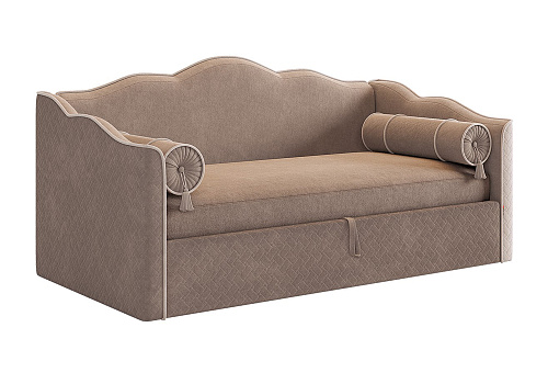 Софа Лея велюр латте / крем