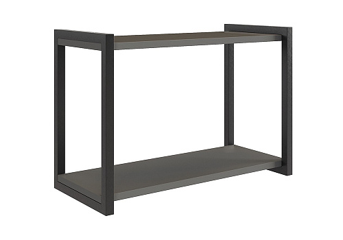 Полка Юниор графит / черный муар