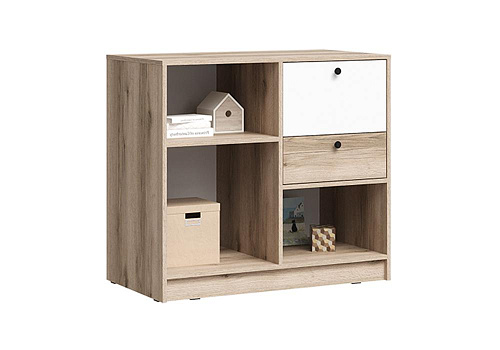 Тумба Киви белый / дуб делано