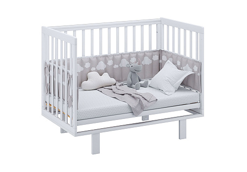 Кроватка детская Simple 340 белая