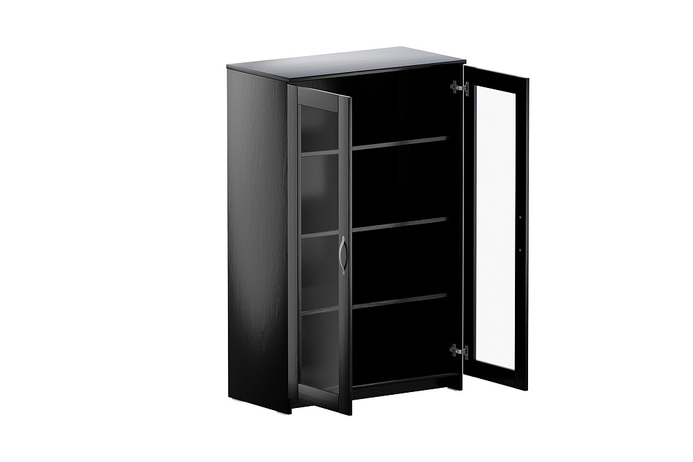 Шкаф-витрина Сириус дуб венге