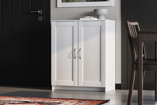 Комод с дверцами Сириус белый