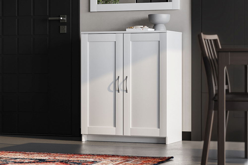 Комод с дверцами Сириус белый