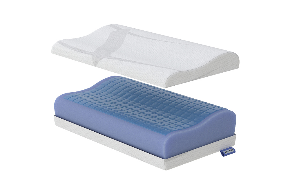 Подушка анатомическая с эффектом памяти Flow Ergo 36*61