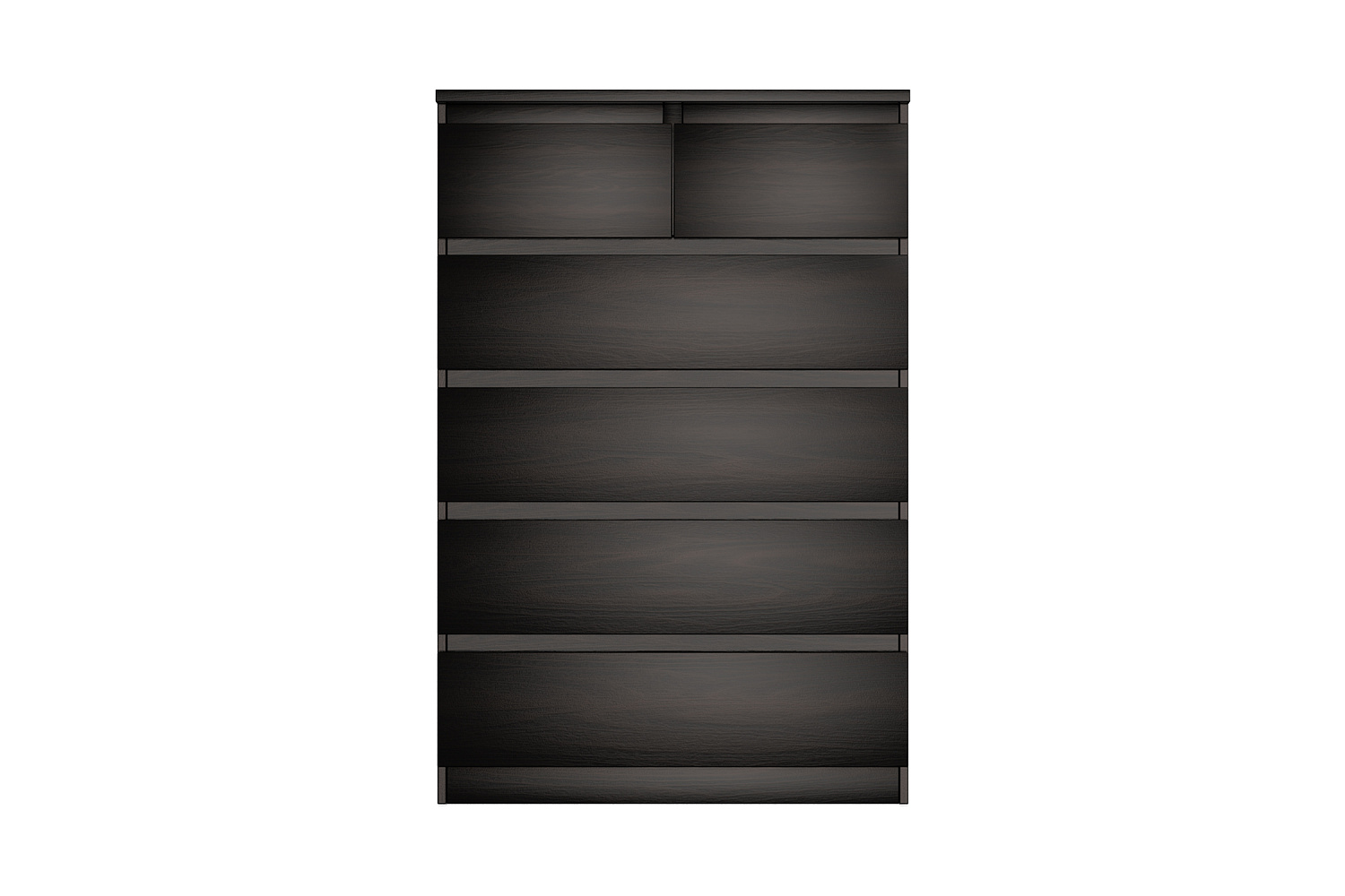 Комод высокий Мальта 6 ящиков дуб венге