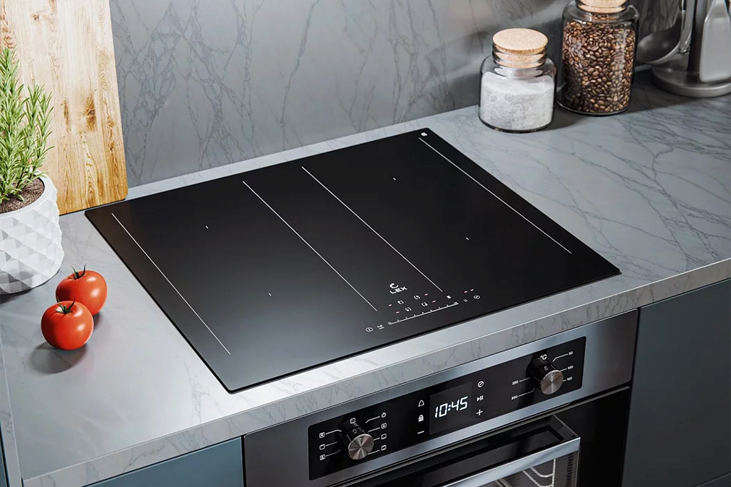 Индукционная варочная поверхность LEX EVI 641B BL