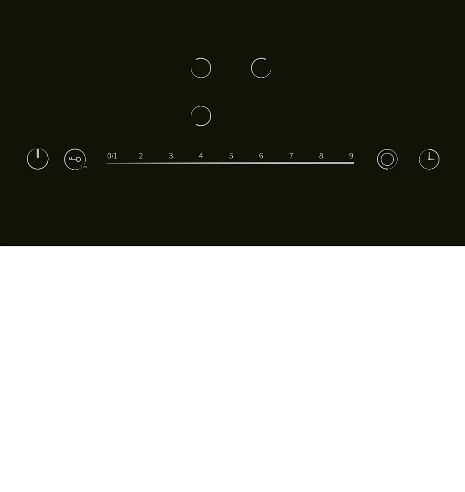 Электрическая варочная поверхность LEX EVH 431A BL