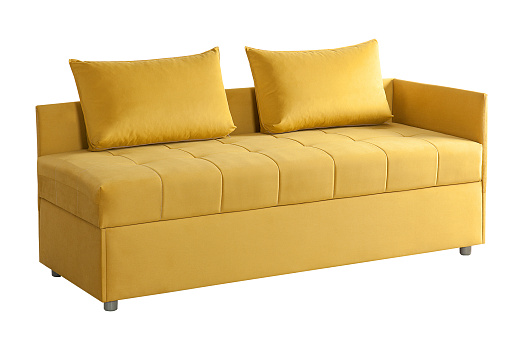 Софа желтая