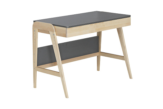 Стол растущий Скандик графит серый 