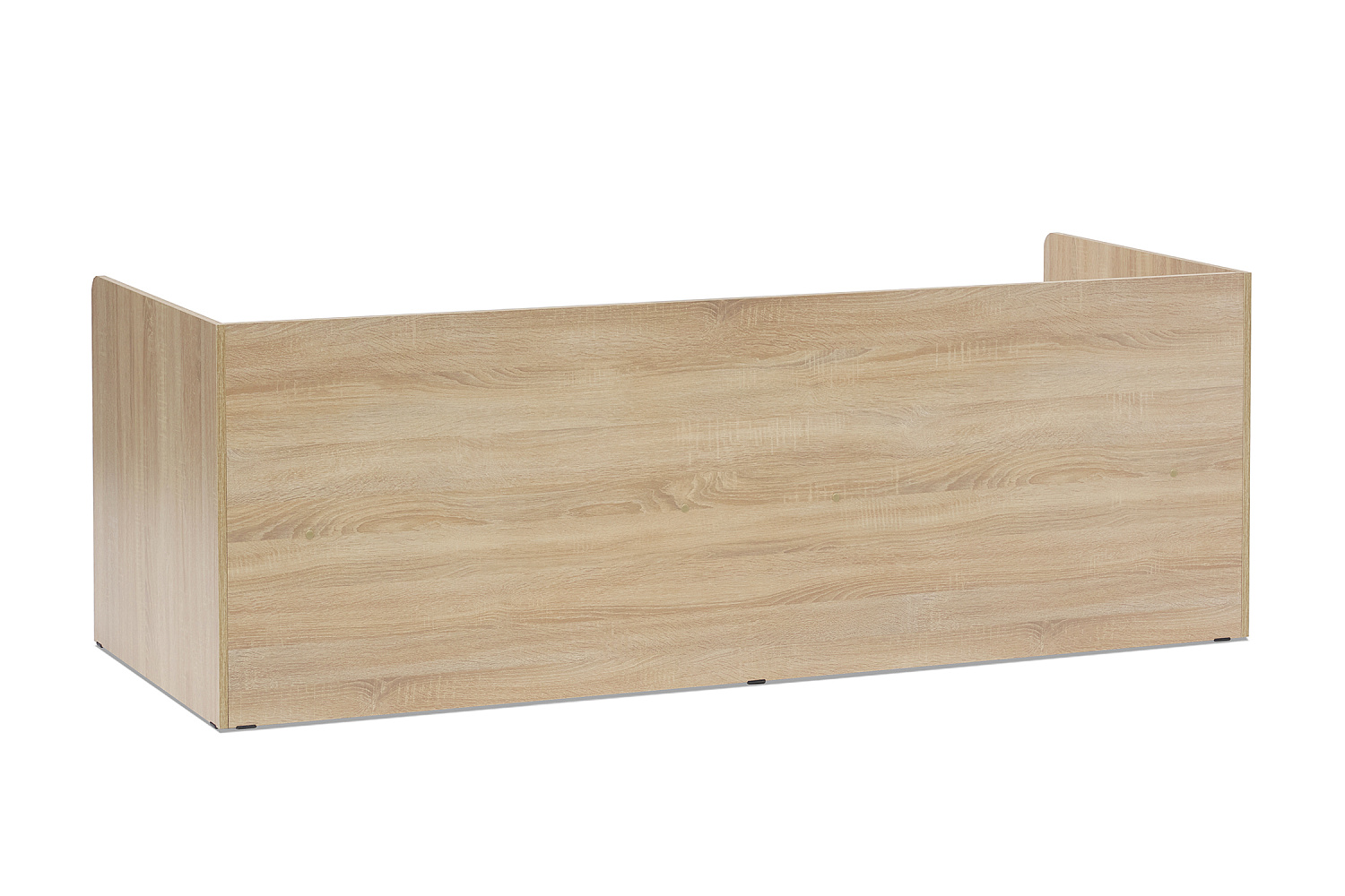 Кровать Челси 0.8 м сонома / белый глянец