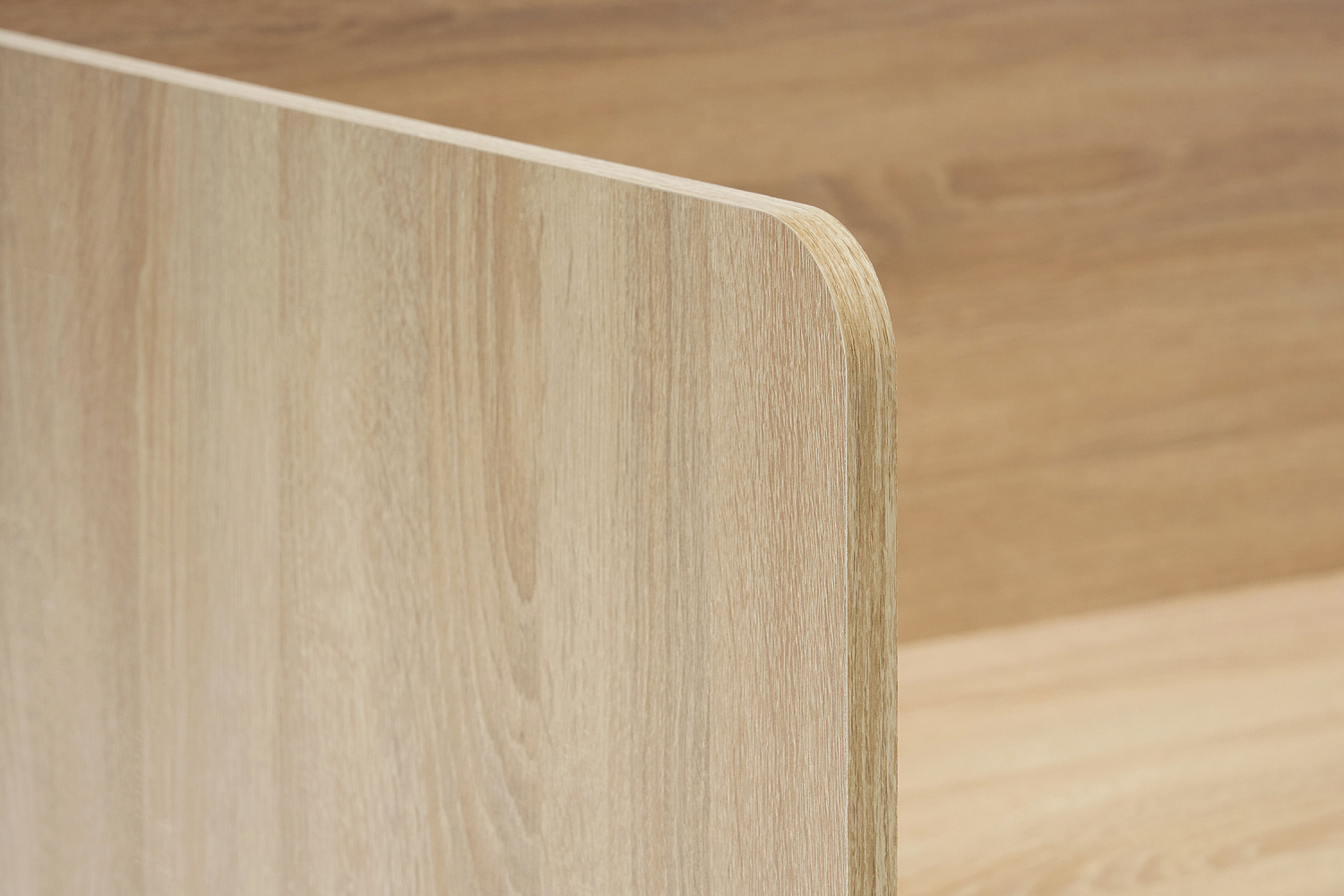 Кровать Челси 0.8 м сонома / белый глянец