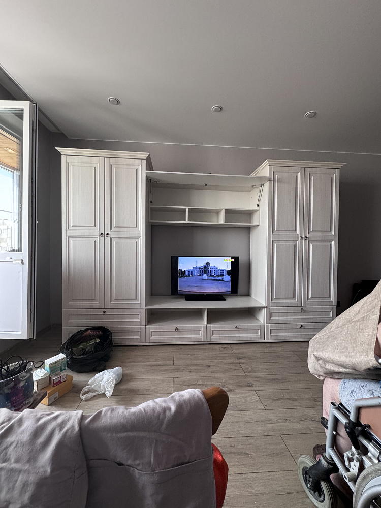 Стенка Престиж-1 №4 cандал светлый