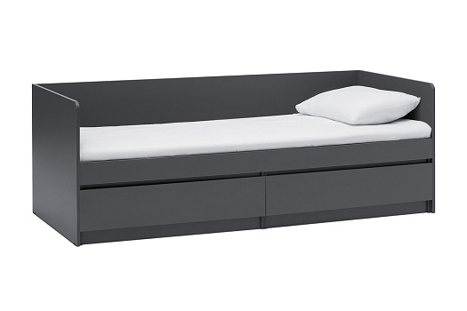 Кровать Челси 0.8 м графит