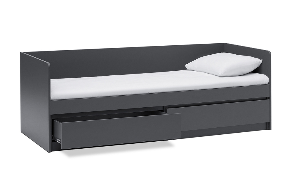 Кровать Челси 0.8 м графит