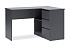 Стол письменный Челси угловой графит