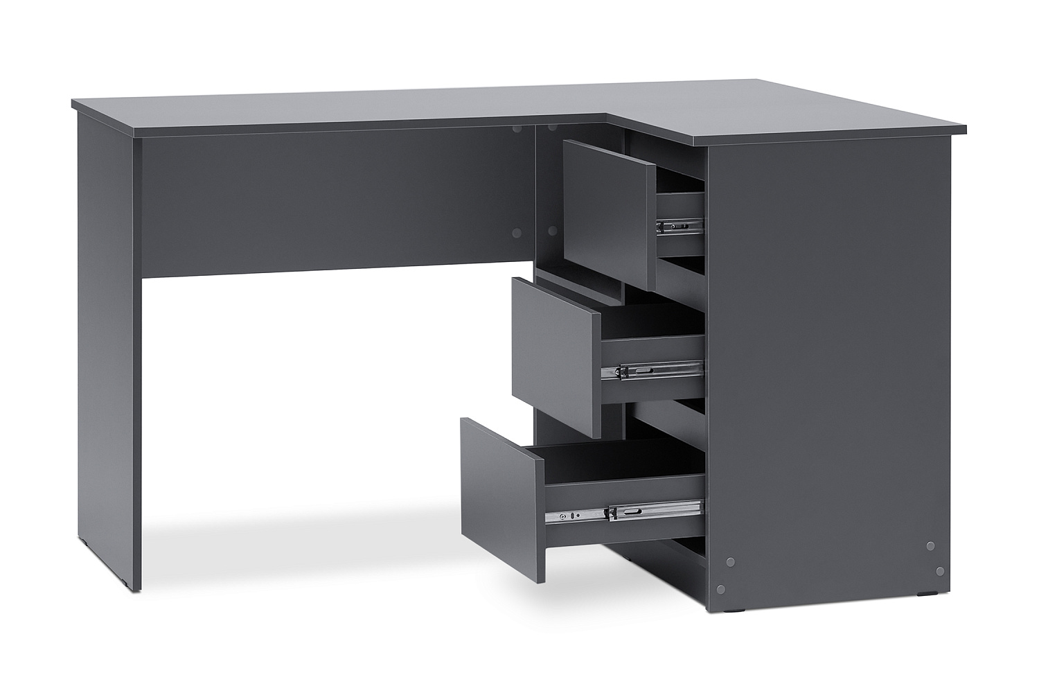 Стол письменный Челси угловой графит