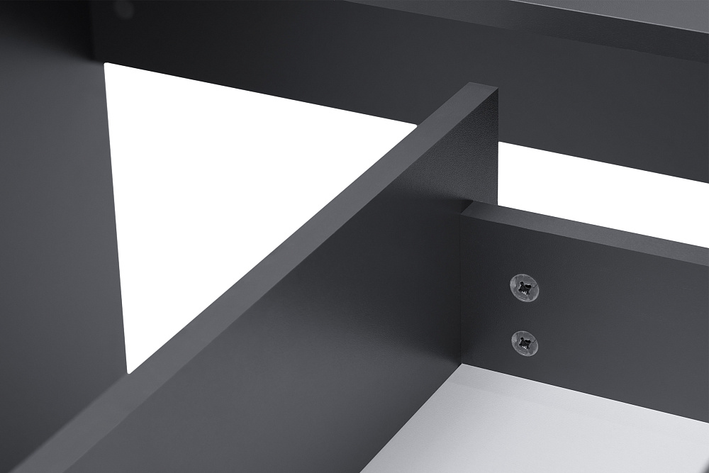 Стол письменный Челси угловой графит