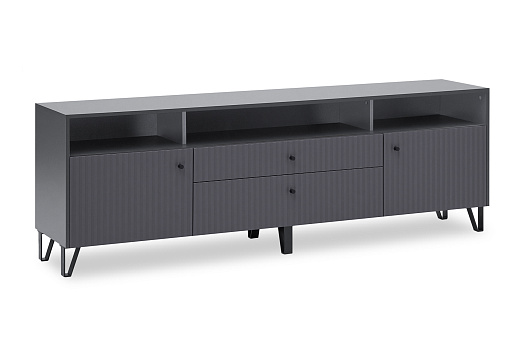 ТВ-тумба Оливия графит / графит софт