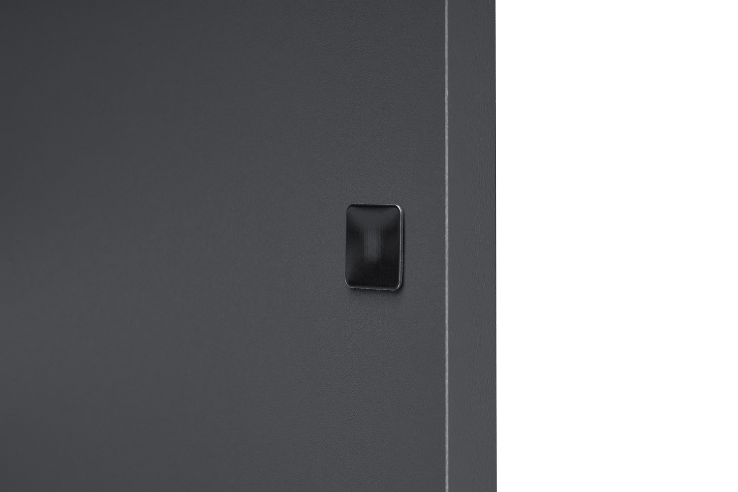 Шкаф 2-х створчатый с ящиками Эккервуд графит серый