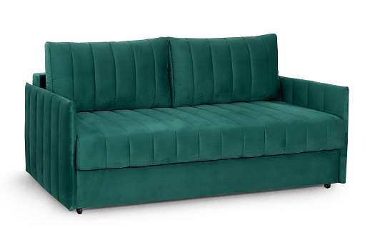 Диван еврокнижка Пекин Стандарт зеленый