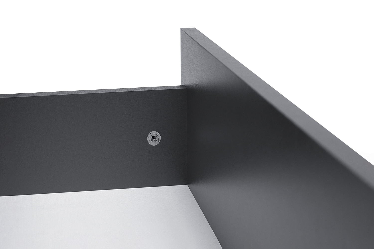 Комод с 6-ю ящиками Эккервуд графит серый