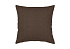 Подушка декоративная Волшебная ночь 40х40 см рогожка, коричневая