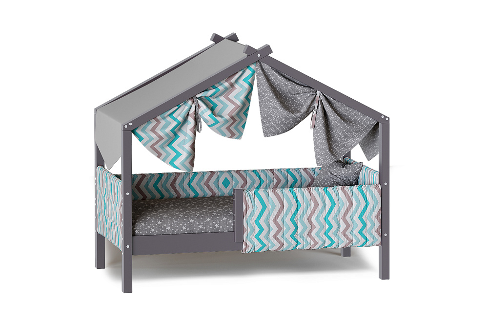 Кровать с надстройкой Ассоль лаванда