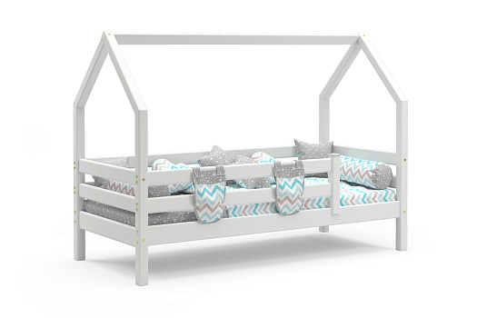 Кровать с надстройкой Соня белая