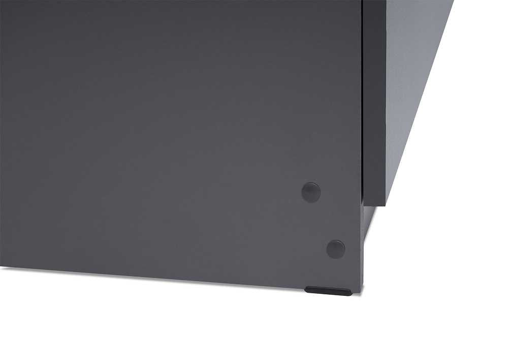 Шкаф 3-х створчатый Тивина графит серый