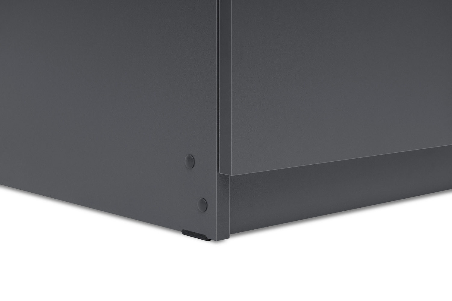 Шкаф 2-х створчатый Тивина графит серый