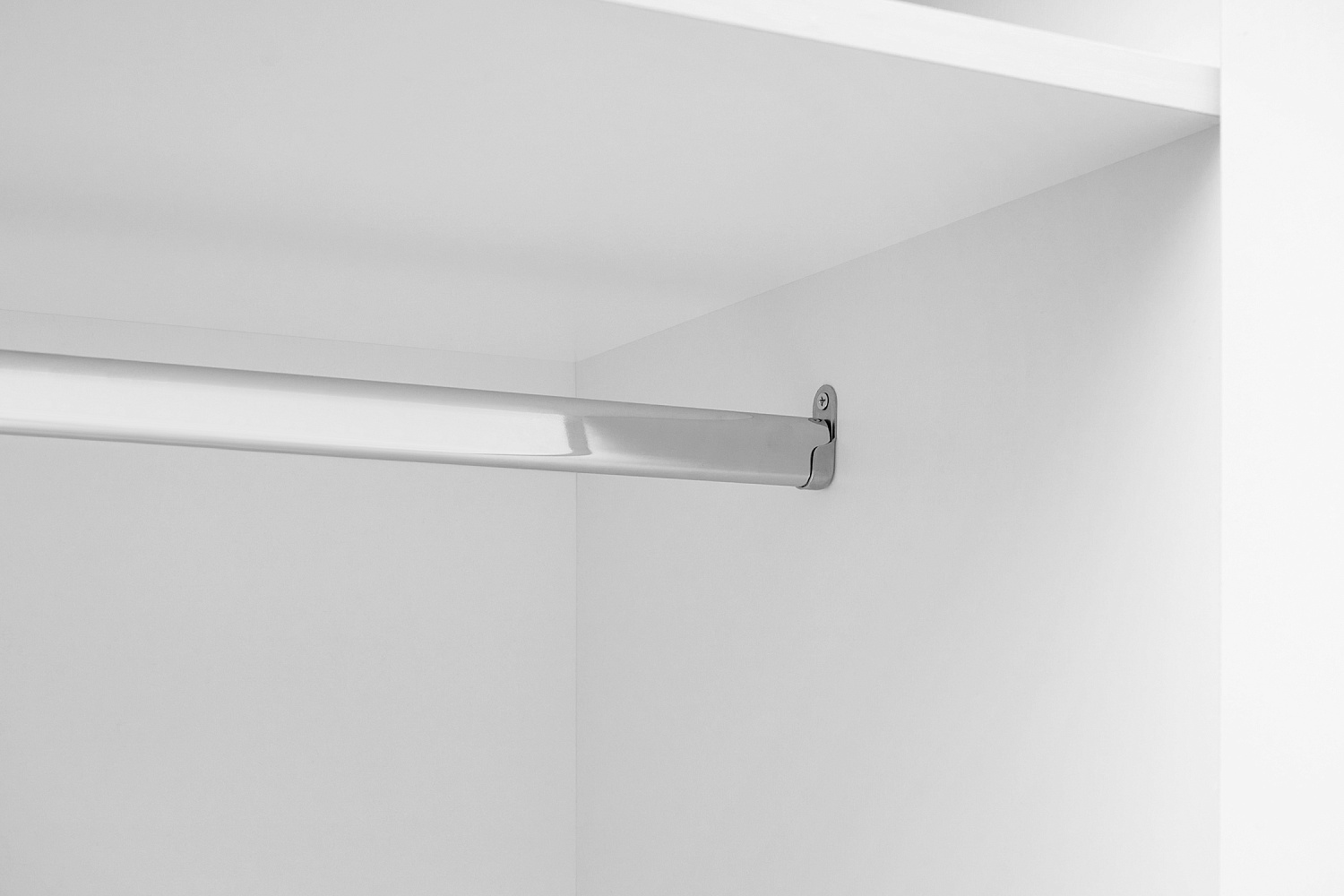 Шкаф 2-х створчатый Тивина белый текстурный