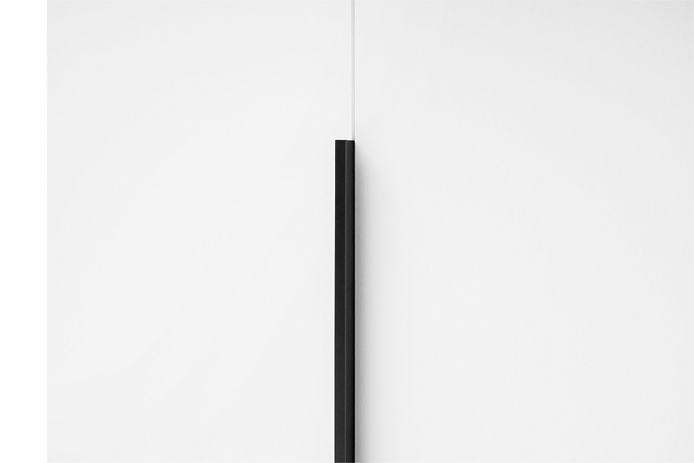 Шкаф 2-х створчатый Тивина белый текстурный