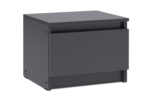 Тумба прикроватная Эккервуд графит серый