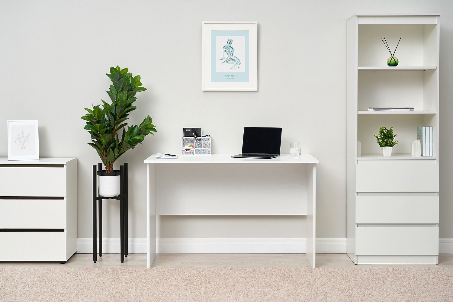 Письменный стол Ирма белый