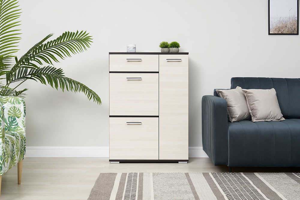 Тумба высокая Ника лоредо / венге 