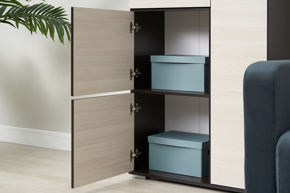 Тумба высокая Ника лоредо / венге 