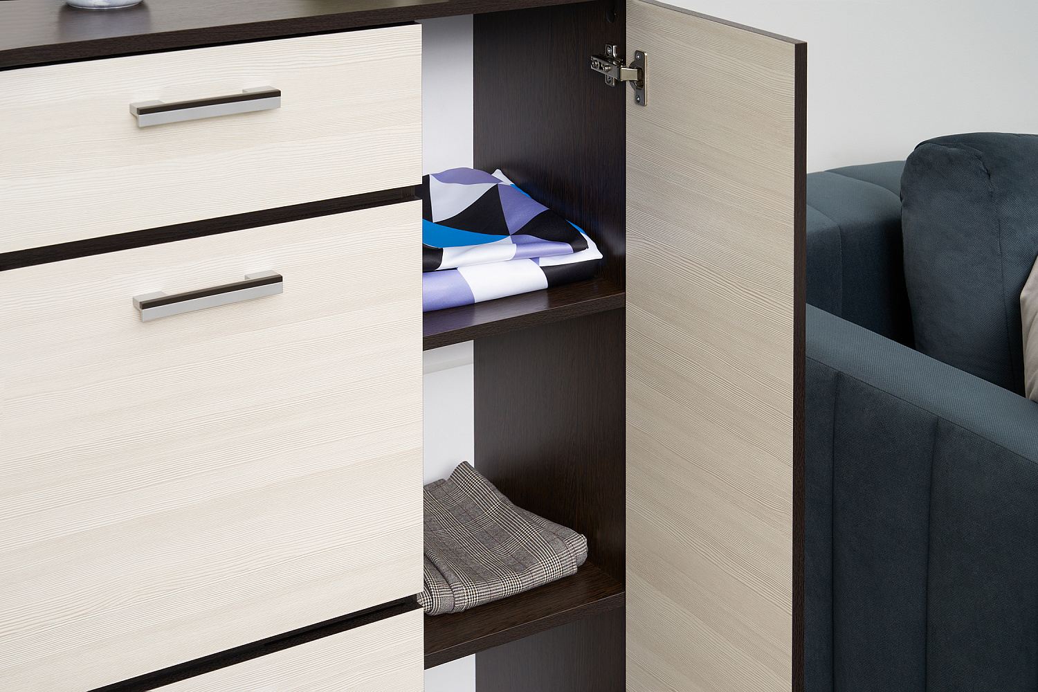 Тумба высокая Ника лоредо / венге 