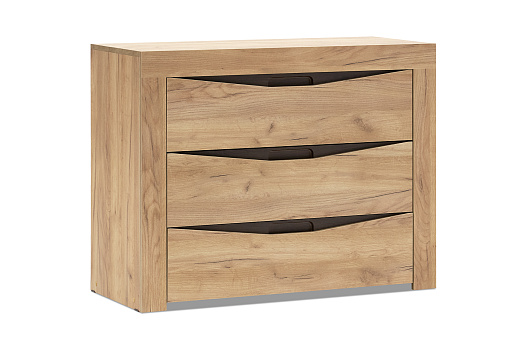 Комод Паола КМ 701 дуб крафт золотой / венге