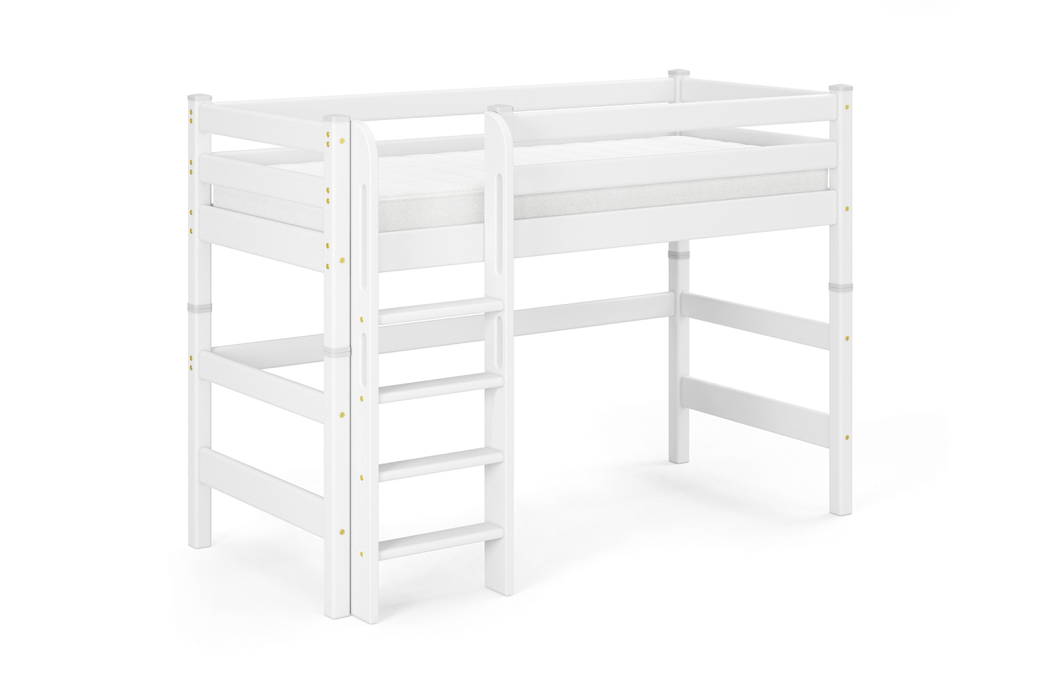 Кровать-чердак Соня белая