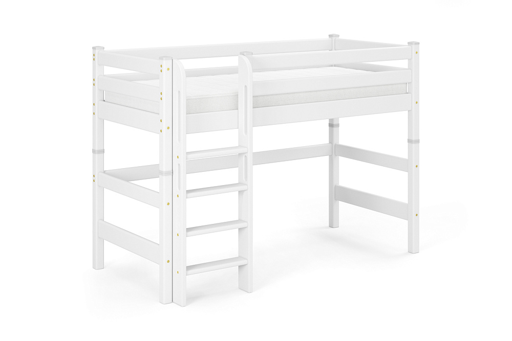 Кровать-чердак Соня белая