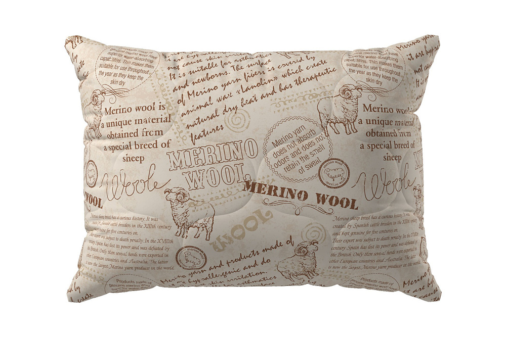 Подушка с шерстью мериноса Волшебная ночь