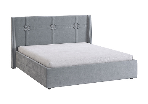 Кровать Джулия 1.6 м серая
