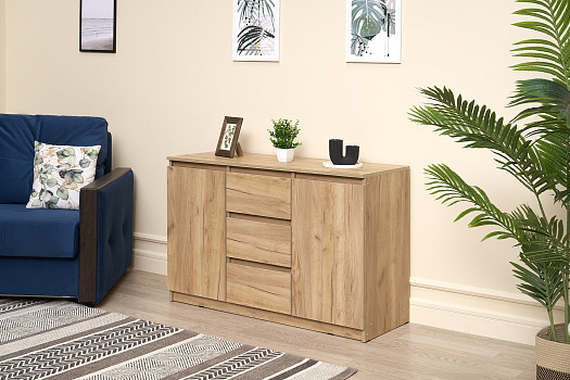 Комод Скайвуд дуб золотой